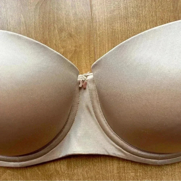Savage x Fenty Core Microfiber Strapless Bra, Honey Nude, Size 38B - Picture 7 of 16